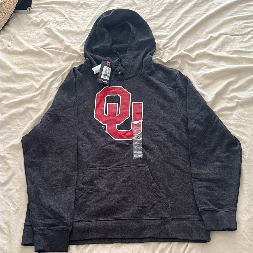 NWT University of Oklahoma Sooners Fanatics Hoodie